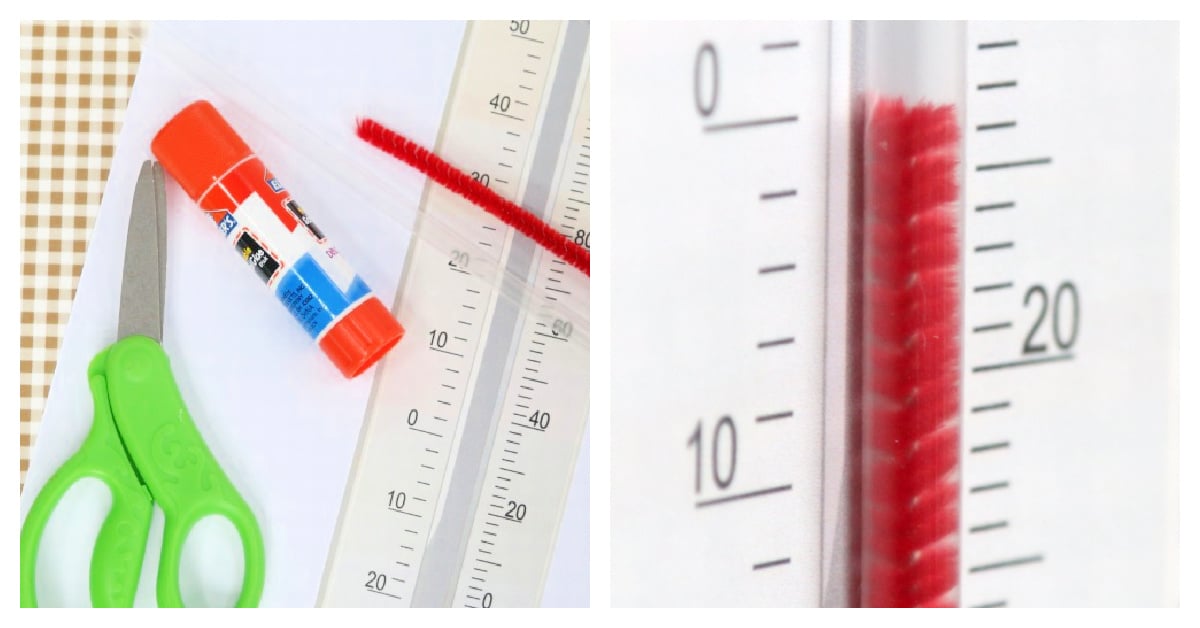 How to Read a Thermometer Printable & Practice Craft