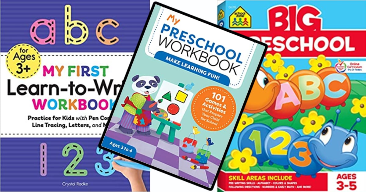 BIG List of Best Preschool Workbooks Your Kids Will Love