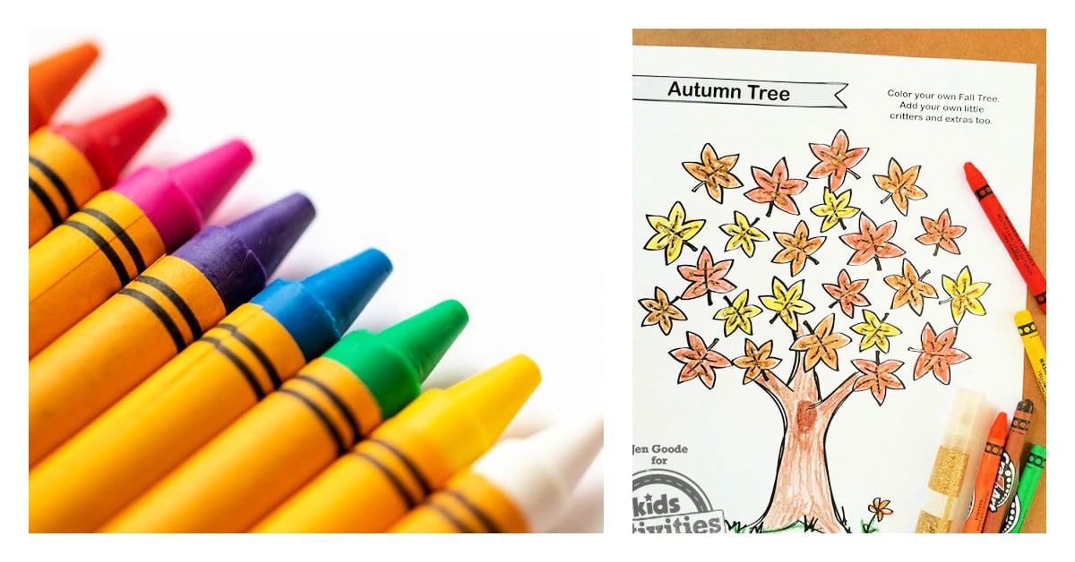 Free Fall Tree Coloring Page to Celebrate Autumn Colors!