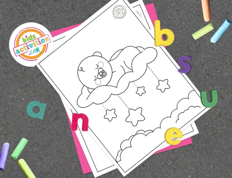 Adorably Cute Printable Baby Coloring Pages