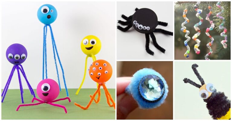 20 Best Pipe Cleaner Crafts for Kids