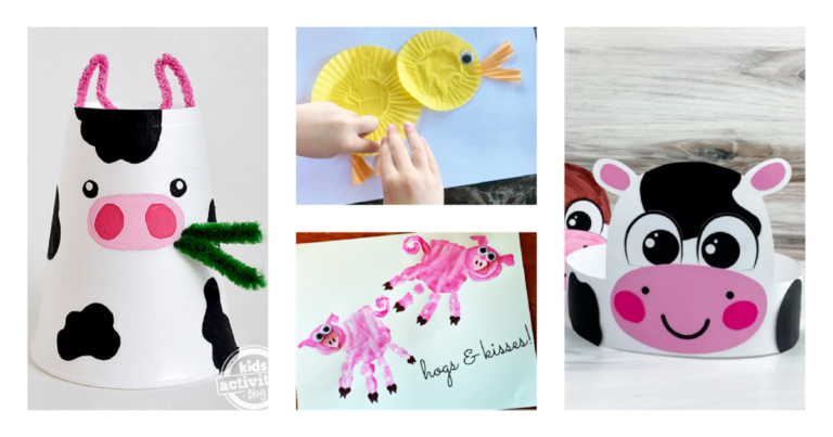 28 Farm Animal Art Activities For Preschoolers