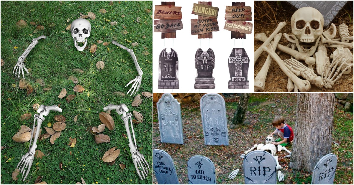 Easy Halloween Graveyard Decoration Ideas