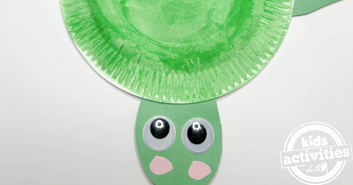 Adorable Turtle Paper Plate Craft Perfect for Kids