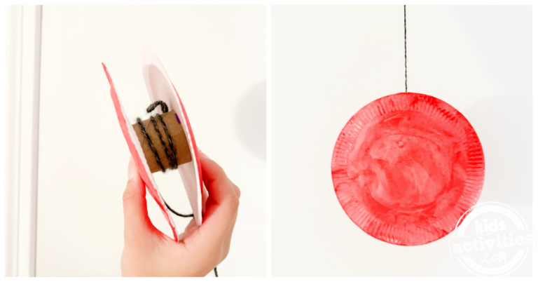 Cool Working Yo-yo Paper Plate Craft