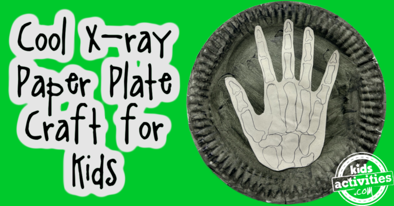 Cool X-ray Paper Plate Craft Perfect for Kids