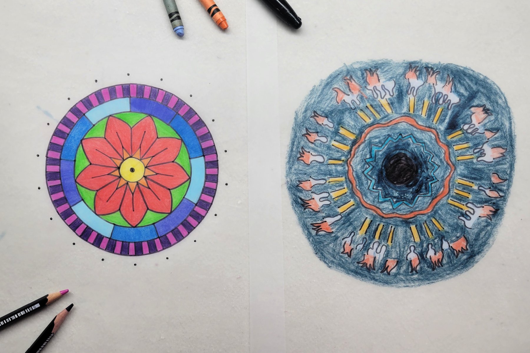 Mandala Art Project for Kids