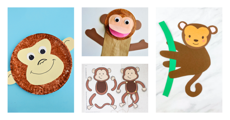 22 Monkey Activities for Preschoolers