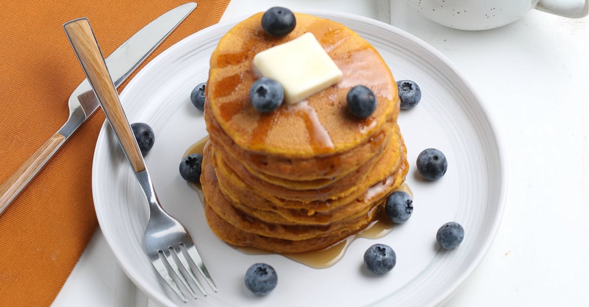 Yummy Homemade Pumpkin Pancakes Recipe that Taste Like Autumn!