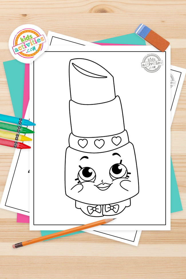 Printable Shopkins Printable Coloring Pages For Kids