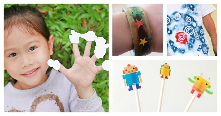 35 Sticker Crafts & Sticker Ideas for Kids