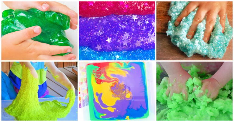 Best Slime, Goop, Oobleck, Gak & Silly Putty Recipes You Can Make