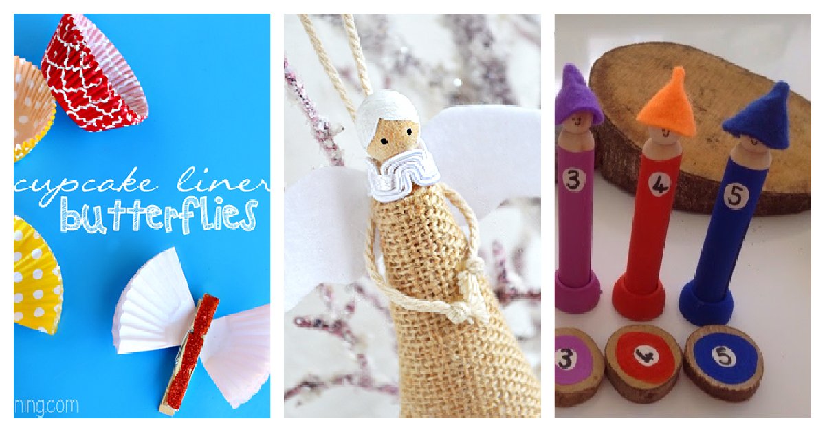 20+ Creative Clothespin Crafts