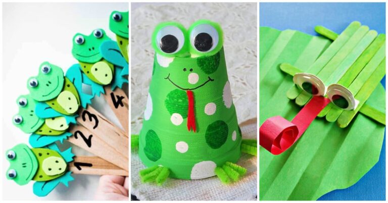 25 Jumping Fun Frog Crafts for Kids