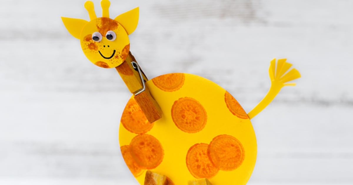 Easy Giraffe Craft for Kids