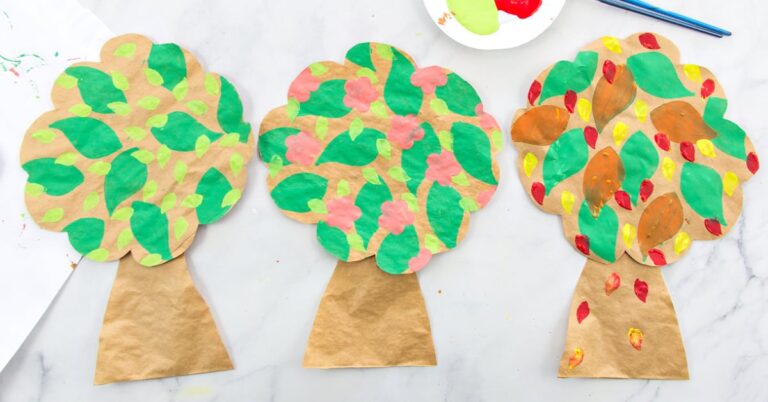 Easy Recycled Tree Craft Ideas for Kids