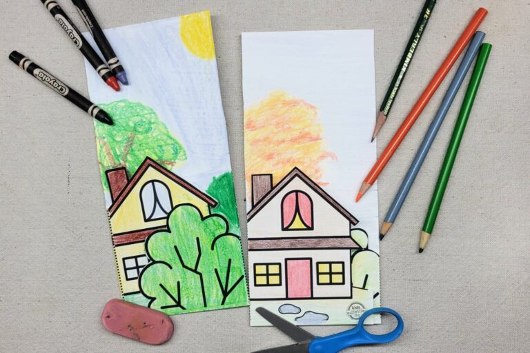 Grounds Tri-Fold Art Project for Kids