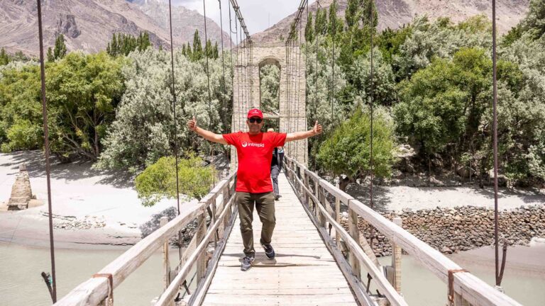 Hero Pakistan trekking leader Intrepid Travel Pakistan Skardu to Khaplu Shigar valley leader 2737 Photo Patrick ONeill scaled