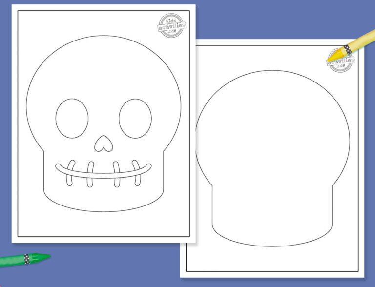 Free Printable Skull Template