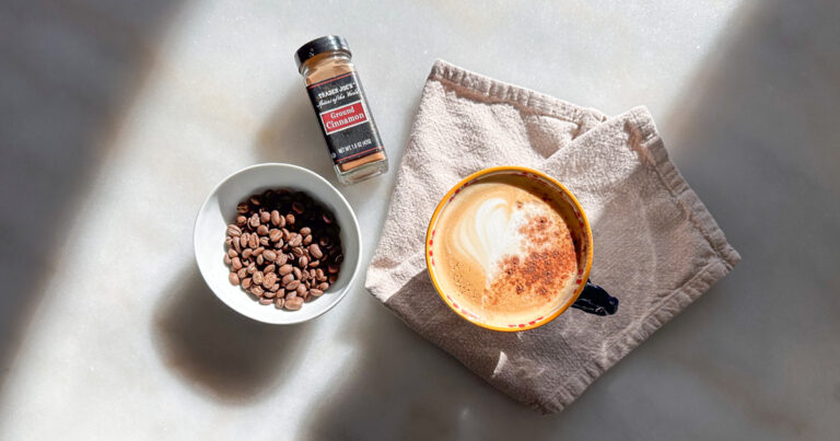 the everygirl social fall healthy coffee recipe