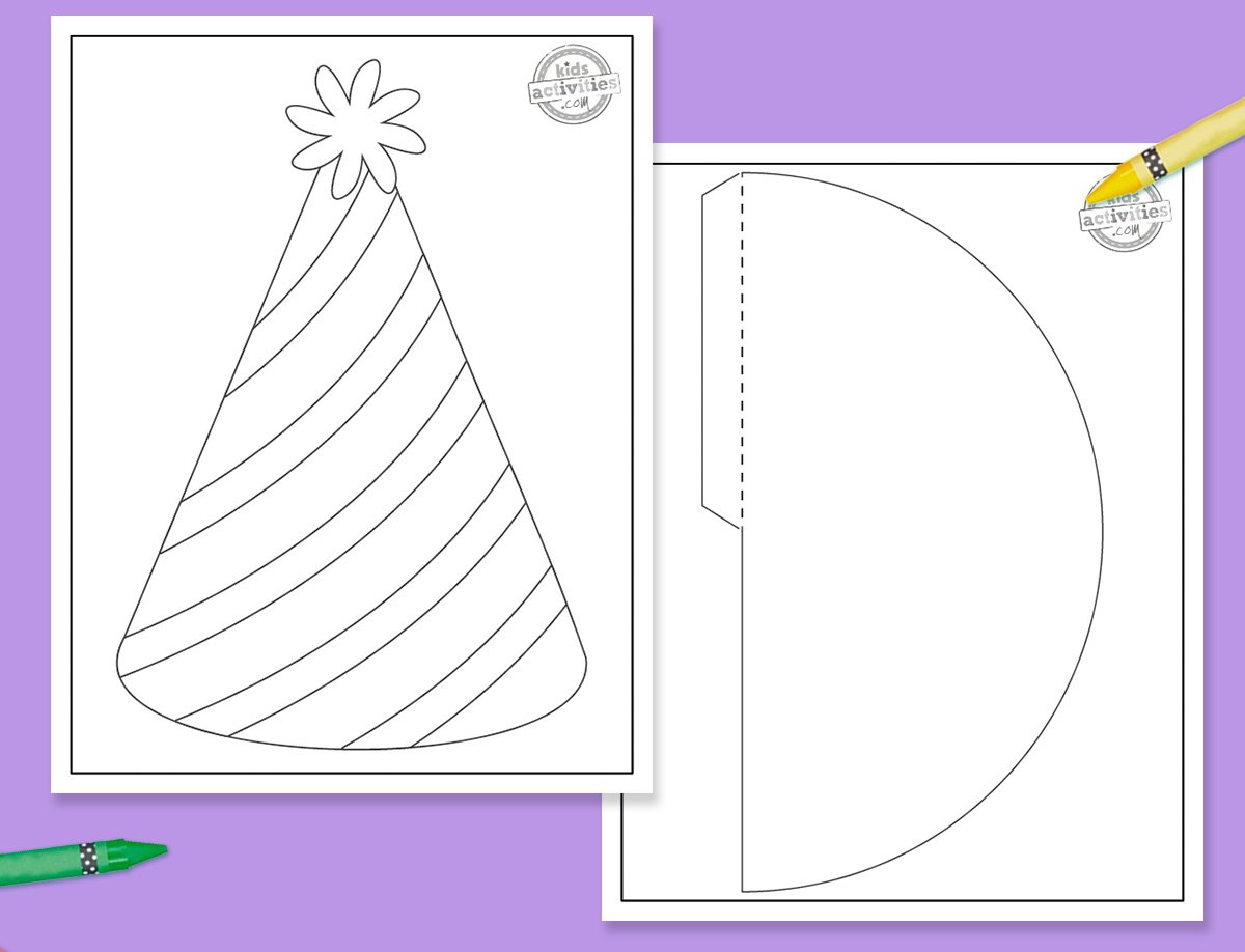 Party Hat Template To Make Your Own Party Hat!