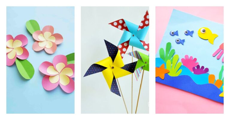 Simple Easy Paper Crafts for Kids