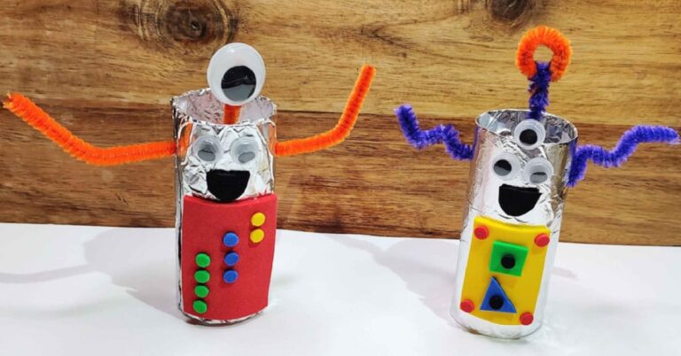 Alien Craft For Kids Using Toilet Paper Rolls