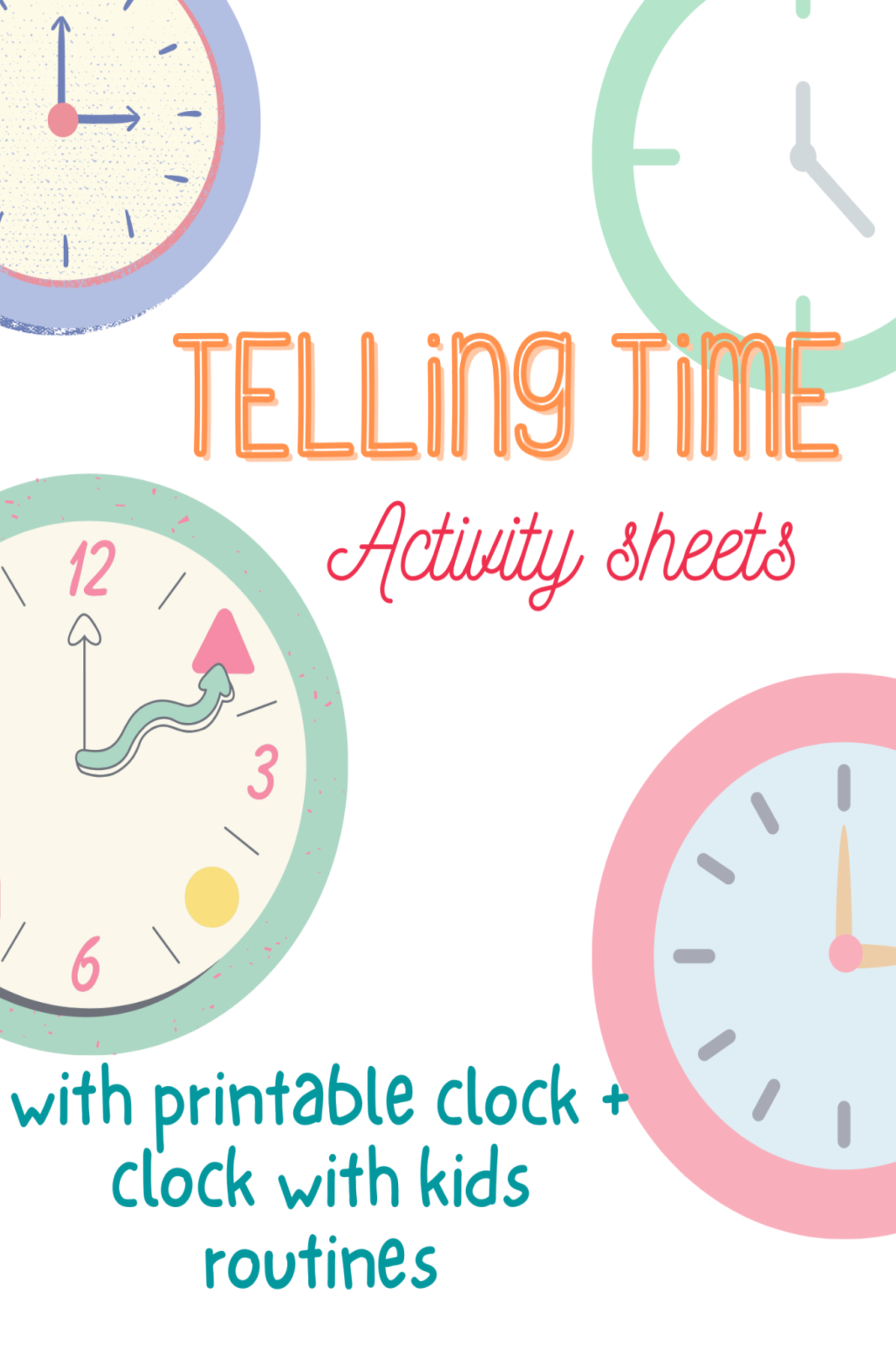 Printable Telling Time Worksheets