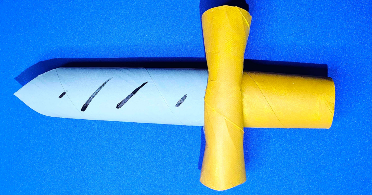 Fun and Simple Sword Craft For Kids