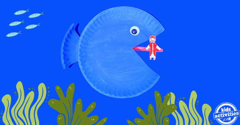 Paper Plate Craft: Bringing Jonah and the Whale to Life