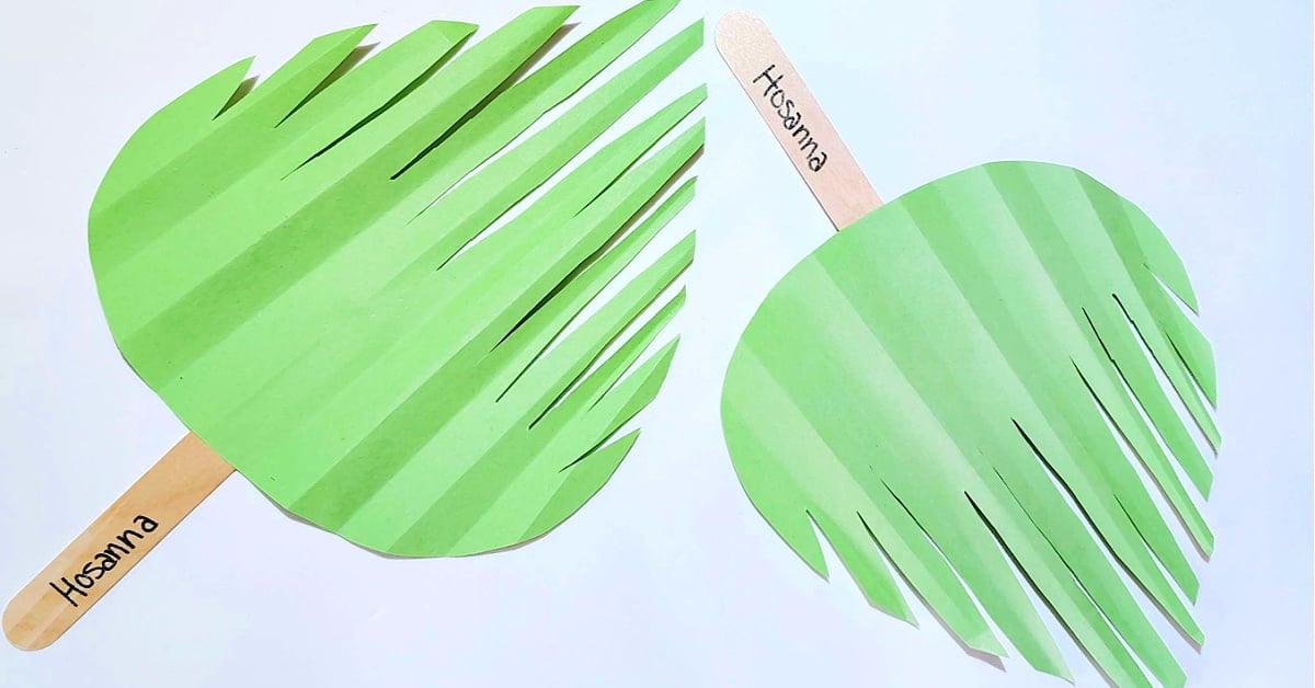 Palm Sunday Craft For Kids