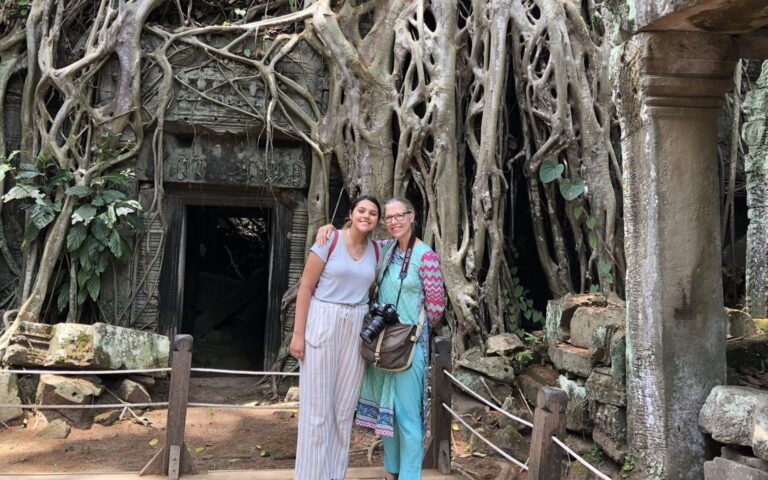 Travel after divorce Angkor temples Intrepid Good Times